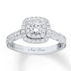 Thumbnail Image 1 of Previously Owned Neil Lane Ring 7/8 ct tw Round-cut Diamonds 14K White Gold