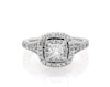 Thumbnail Image 1 of Previously Owned Neil Lane Princess-Cut Diamond Engagement Ring 1 ct tw 14K White Gold Size 4