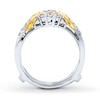 Thumbnail Image 2 of Previously Owned Diamond Enhancer Ring 1/3 ct tw Round-cut 14K Two-Tone Gold