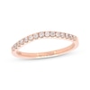 Thumbnail Image 1 of Previously Owned Diamond Wedding Band 1/5 ct tw Round-cut 14K Rose Gold