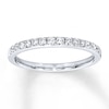 Thumbnail Image 0 of Previously Owned Diamond Wedding Band 1/4 ct tw Round-cut 14K White Gold