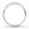 Thumbnail Image 1 of Previously Owned Diamond Wedding Band 1/5 ct tw Round-cut 14K White Gold