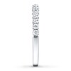 Thumbnail Image 2 of Previously Owned Diamond Wedding Band 3/8 ct tw Round-cut 14K White Gold