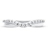 Thumbnail Image 3 of Previously Owned Diamond Wedding Band 1/4 ct tw Round-cut 14K White Gold