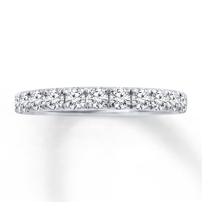Previously Owned Ever Us Diamond Wedding Band 3/4 ct tw Round-cut 14K White Gold