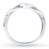 Thumbnail Image 2 of Previously Owned Diamond Anniversary Ring 1/5 ct tw Round-cut 14K White Gold