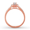 Thumbnail Image 1 of Previously Owned Diamond Engagement Ring 3/8 ct tw Round-cut 10K Rose Gold