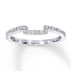 Thumbnail Image 0 of Previously Owned Diamond Wedding Band 1/6 ct tw Round-cut 14K White Gold