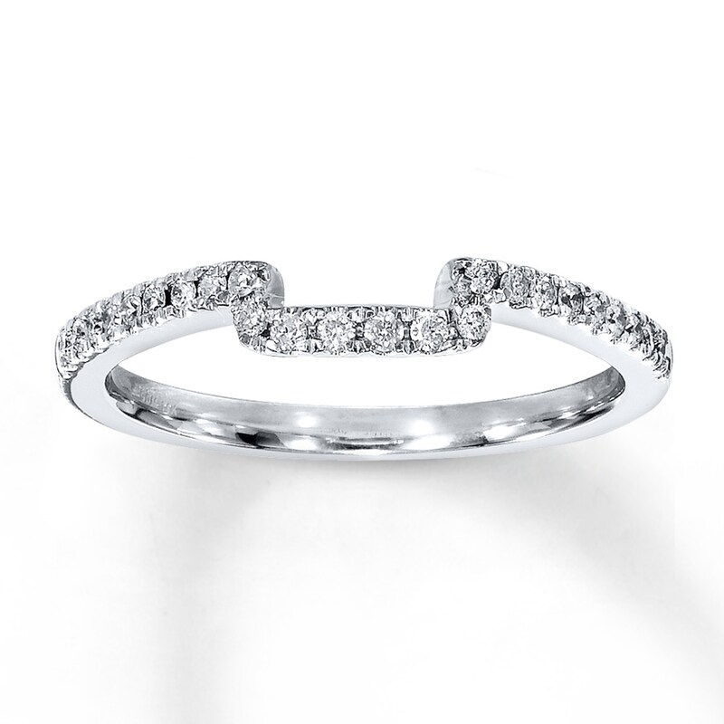 Previously Owned Diamond Wedding Band 1/6 ct tw Round-cut 14K White Gold