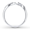Thumbnail Image 2 of Previously Owned Diamond Wedding Band 1/15 ct tw Round-cut 14K White Gold