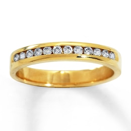 Previously Owned Diamond Anniversary Band 1/4 ct tw Round-cut 14K Yellow Gold
