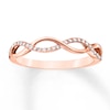 Thumbnail Image 1 of Previously Owned Diamond Ring 1/10 ct tw Round-cut 10K Rose Gold