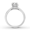 Thumbnail Image 2 of Previously Owned Diamond Engagement Ring 1-1/3 ct tw Round-cut 14K White Gold