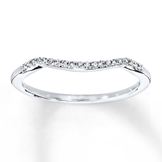 Previously Owned Diamond Ring 1/15 ct tw Round-cut 10K White Gold