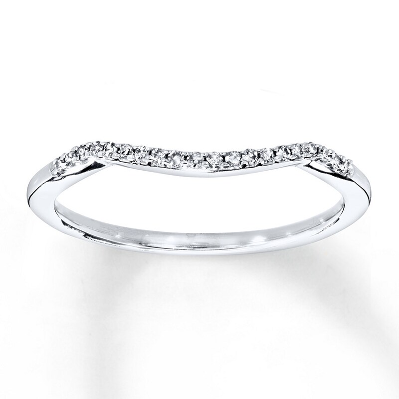 Main Image 1 of Previously Owned Diamond Ring 1/15 ct tw Round-cut 10K White Gold