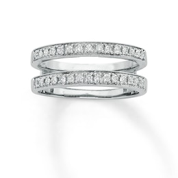 Previously Owned Diamond Band 1/3 ct tw Round-cut 14K White Gold