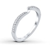 Thumbnail Image 1 of Previously Owned Ever Us Diamond Band 1/8 ct tw Round-cut 14K White Gold