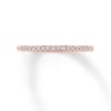 Thumbnail Image 0 of Previously Owned Diamond Wedding Band 1/10 ct tw Round-cut 14K Rose Gold