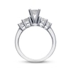 Thumbnail Image 1 of Previously Owned THE LEO Diamond Engagement Ring 1-1/6 ct tw Princess-cut 14K White Gold