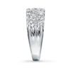 Previously Owned THE LEO Diamond Anniversary Ring 2 ct tw Round-cut 14K White Gold