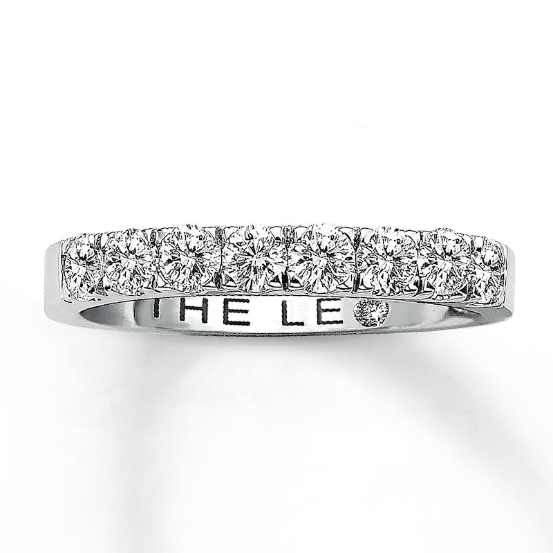 Main Image 1 of Previously Owned THE LEO Diamond Band 3/4 ct tw 14K White Gold