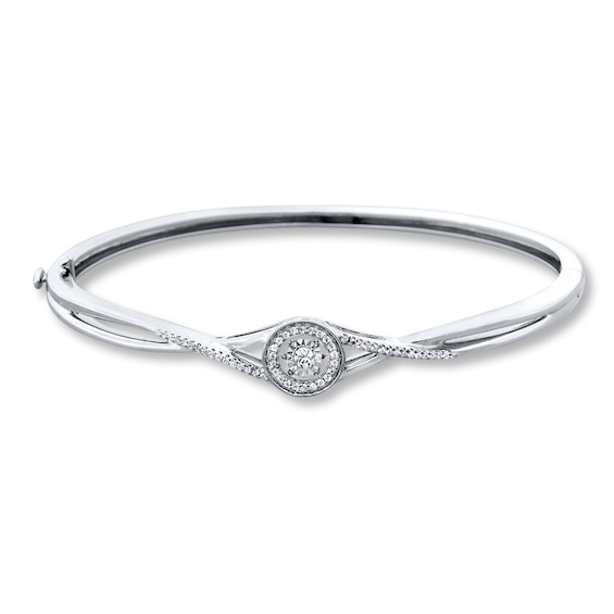 Previously Owned Diamond Bracelet 1/4 ct tw Steling Silver