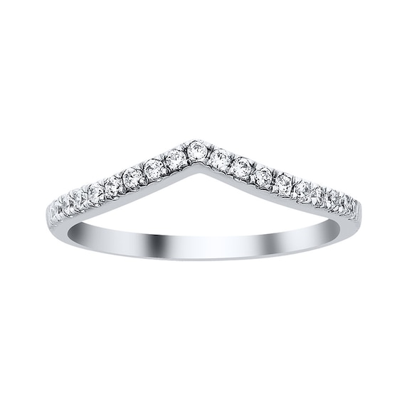 Previously Owned Diamond Band 1/6 ct tw Round-cut 14K White Gold
