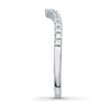 Thumbnail Image 3 of Previously Owned Diamond Band 1/6 ct tw Round-cut 14K White Gold