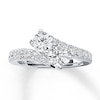 Thumbnail Image 0 of Previously Owned Ever Us Diamond Anniversary Ring 2 ct tw Round-cut 14K White Gold