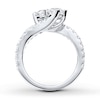Thumbnail Image 1 of Previously Owned Ever Us Diamond Anniversary Ring 2 ct tw Round-cut 14K White Gold