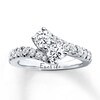 Thumbnail Image 1 of Previously Owned Ever Us Two-Stone Anniversary Ring 1-1/2 ct tw Round-cut Diamonds 14K White Gold