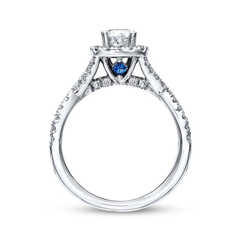 Previously Owned Diamond Ring 1 ct tw Round-cut Diamonds 14K White Gold