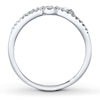 Thumbnail Image 2 of Previously Owned Diamond Wedding Band 1/10 ct tw Round-cut 10K White Gold
