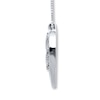 Thumbnail Image 2 of Previously Owned Open Hearts Tree Necklace 1/10 ct tw Diamonds Sterling Silver 18&quot;