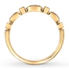 Thumbnail Image 2 of Previously Owned Diamond Anniversary Band 1/10 ct tw Round-cut 10K Yellow Gold - Size 4.5