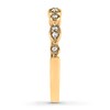 Thumbnail Image 3 of Previously Owned Diamond Anniversary Band 1/10 ct tw Round-cut 10K Yellow Gold - Size 4.5