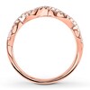 Thumbnail Image 2 of Previously Owned Diamond Anniversary Band 1/4 ct tw Round-cut 10K Rose Gold - Size 5