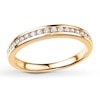 Thumbnail Image 1 of Previously Owned Diamond Wedding Band 1/5 ct tw Round-cut 14K Yellow Gold - Size 10