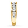 Thumbnail Image 2 of Previously Owned Diamond Wedding Band 1-1/2 ct tw Round-cut 14K Yellow Gold - Size 5.75