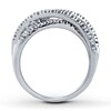 Thumbnail Image 1 of Previously Owned Diamond Ring 1 ct tw Round-cut 14K White Gold - Size 13.5