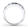 Thumbnail Image 1 of Previously Owned Men's Diamond Ring 1/2 ct tw Round-cut 10K White Gold - Size 13