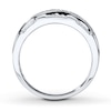 Thumbnail Image 2 of Previously Owned Men's Diamond Ring 1/2 ct tw Round-cut 10K White Gold - Size 13