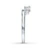 Thumbnail Image 3 of Previously Owned THE LEO Diamond Enhancer Ring 1/2 ct tw Princess & Round-cut 14K White Gold - Size 10.25