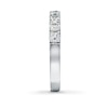 Thumbnail Image 3 of Previously Owned THE LEO Diamond 3/4 ct tw Round-cut Anniversary Band 14K White Gold - Size 10