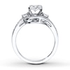 Thumbnail Image 1 of Previously Owned Diamond Ring 1/5 ct tw Round-cut 10K White Gold - Size 5
