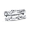 Thumbnail Image 1 of Previously Owned Diamond Enhancer Ring 3/4 ct tw Round-cut 14K White Gold Size 11.25