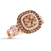 Thumbnail Image 1 of Previously Owned Le Vian Diamond Ring 1 ct tw Round-cut 14K Strawberry Gold - Size 4.5