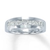 Thumbnail Image 0 of Previously Owned Men's Diamond Band 1-1/2 ct tw Square-cut 14K White Gold - Size 13