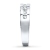 Thumbnail Image 2 of Previously Owned Men's Diamond Band 5/8 ct tw Square-Cut 10K White Gold - Size 6