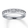 Thumbnail Image 1 of Previously Owned Diamond Anniversary Band 1 ct tw Round-cut 14K White Gold - Size 4.75
